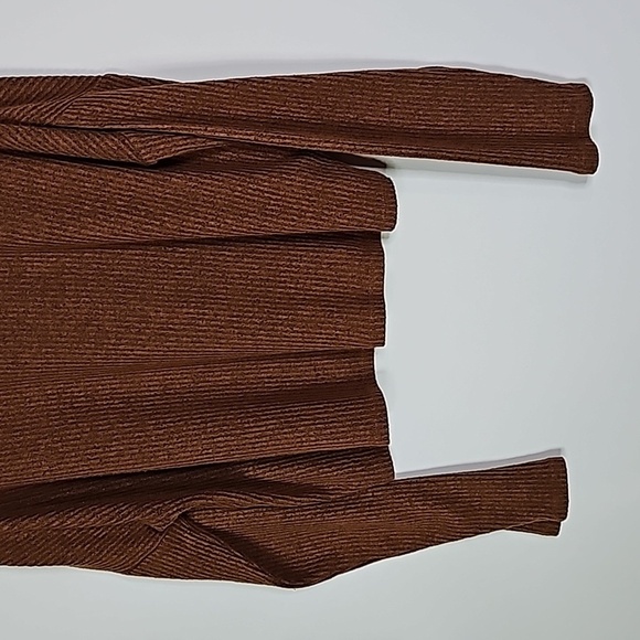 Garage small brown cropped light sweater - Picture 3 of 6